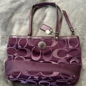 Plum, Coach Satchel